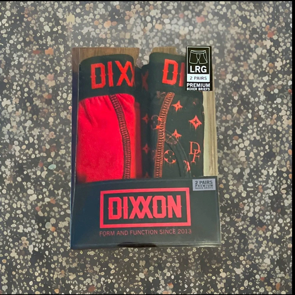 2 Pk Dixxon Boxer Briefs 4 Insane Comfort 4 Way Stretch Keyhole Mid Rise Cotton - Picture 14 of 15